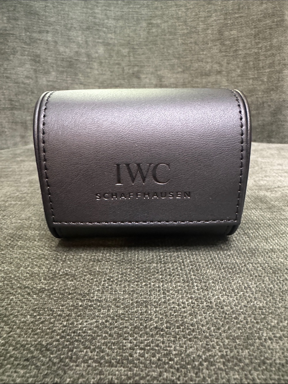 IWC Compact Travel Watch Case - Dark Brown